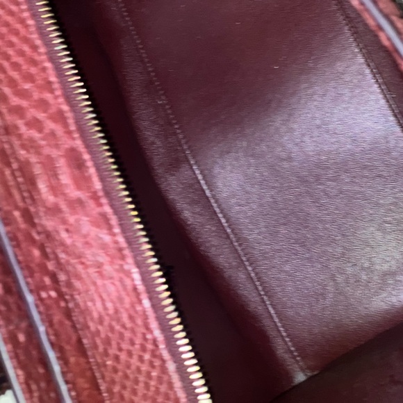 Celine Python Micro Luggage Tote Bag - Picture 10 of 11